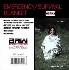 Emergency/Survival Blanket 