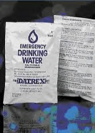 Emergency Water Pouch - Case - 5 Year Shelf Life 