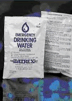 Emergency Water Pouch - 5 Year Shelf Life 