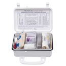 25 Person First-Aid Kit With Weatherproof Plastic Case