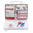 25 Person First-Aid Kit With Weatherproof Plastic Case