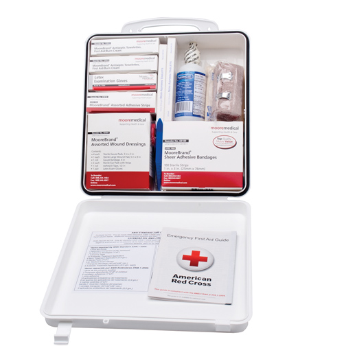 50 Person First-Aid Kit With Steel Case