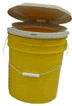 Portable Toilet Seat, Base & Lid