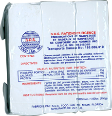 SOS 3600 Food Bar - 5 Year Shelf Life