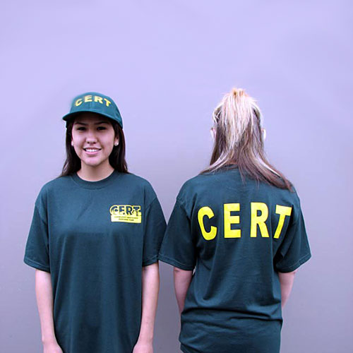CERT T SHIRT