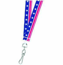 Stars and Stripes Lanyard