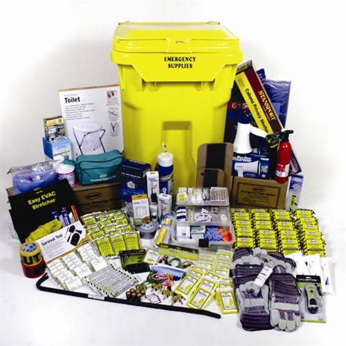 Deluxe Office Emergency Kit -20 Person ON WHEELS