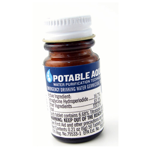 Water Purification Tablets 